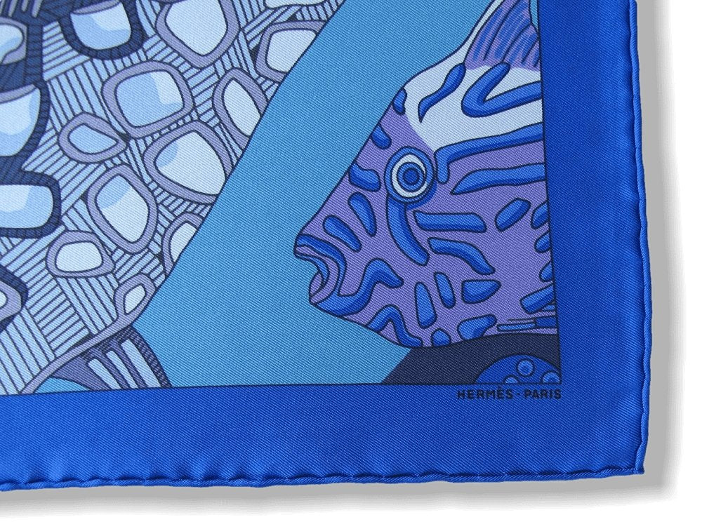 Hermes Grands Fonds Detail Twill Gavroche