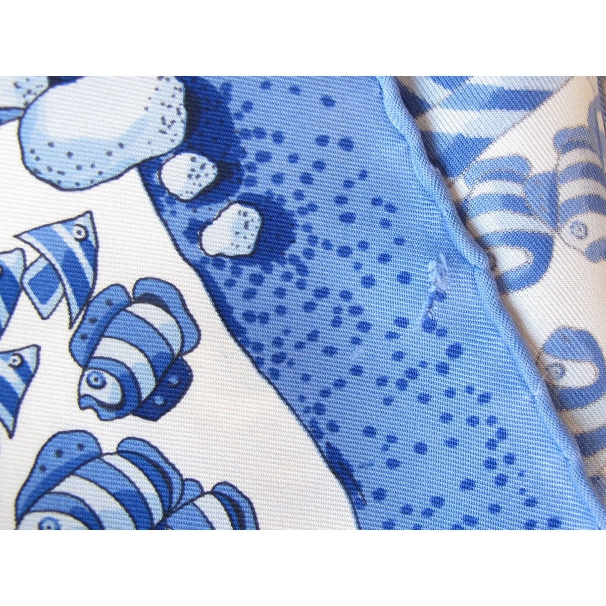 Hermes Rencontre Oceane by Annie Faivre Gavroche Pochette Twill 42