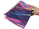 Hermes 2000s Fuchsia CLIC CLAC A POIS Maxi Twilly Scarf, New!