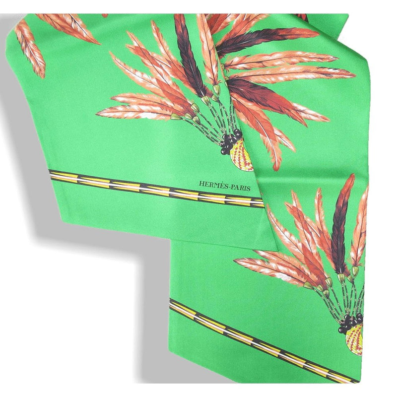 Hermes Brazil by Laurence Bourthoumieux Maxi Twilly Scarf
