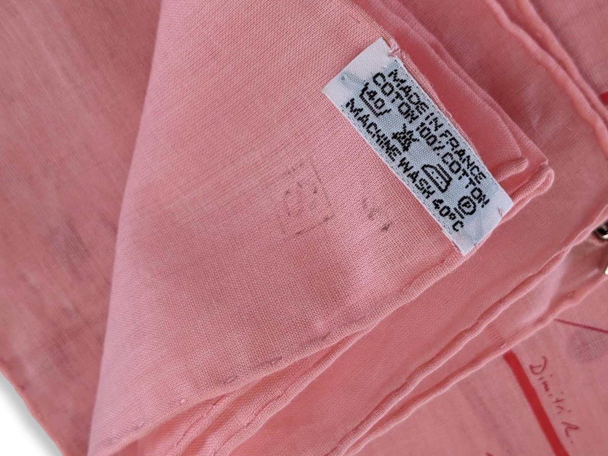Hermes 2000s Special Issue Cheval Surpise with Palladium Charm Cotton scarf 70