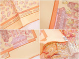 Hermes 2001 cw12 Light Coral/Corail Rencontre Oceane Twill 90, New! - poupishop