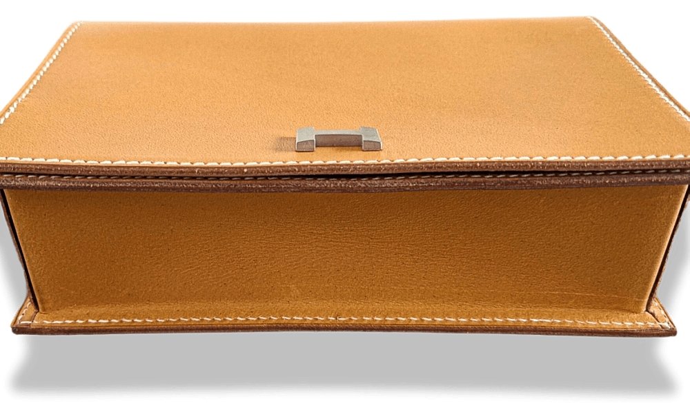 Hermes 2001 Natutal Cow Leather POCHETTE STABLE Belt Bag, BNWTIB!