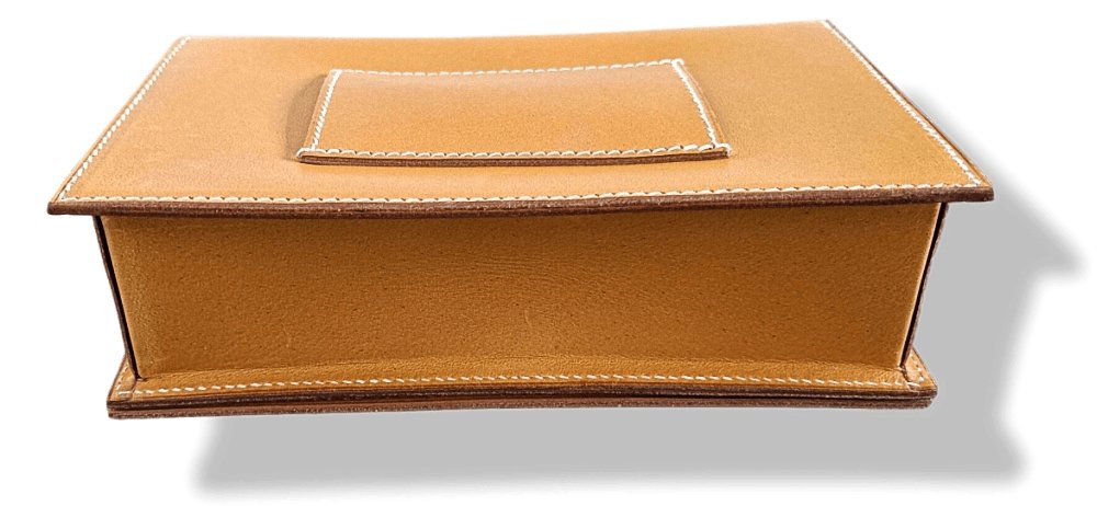 Hermes 2001 Natutal Cow Leather POCHETTE STABLE Belt Bag, BNWTIB!