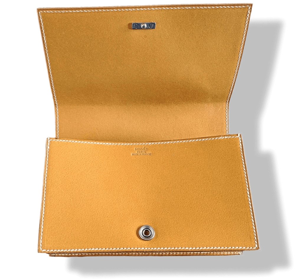 Hermes 2001 Natutal Cow Leather POCHETTE STABLE Belt Bag, BNWTIB!