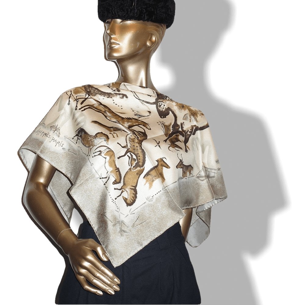 Hermes 2002 Grey Beige Ecru Premieres Mains by Zoe Pauwels Caverne