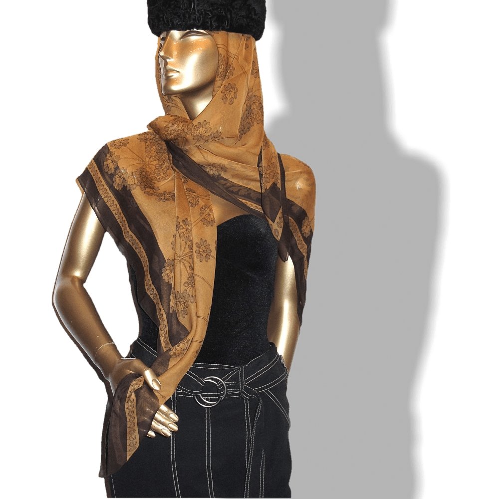 Hermes Queen Anne's Lace Ombrelles Antoine de Jacquelot Mousseline 140