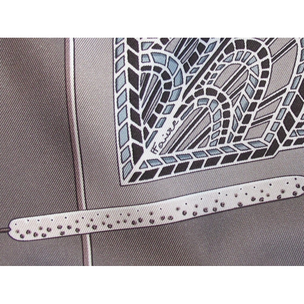 Hermes 2003 Birds Etoupe Libres Comme L'air Twill 90 New! - poupishop