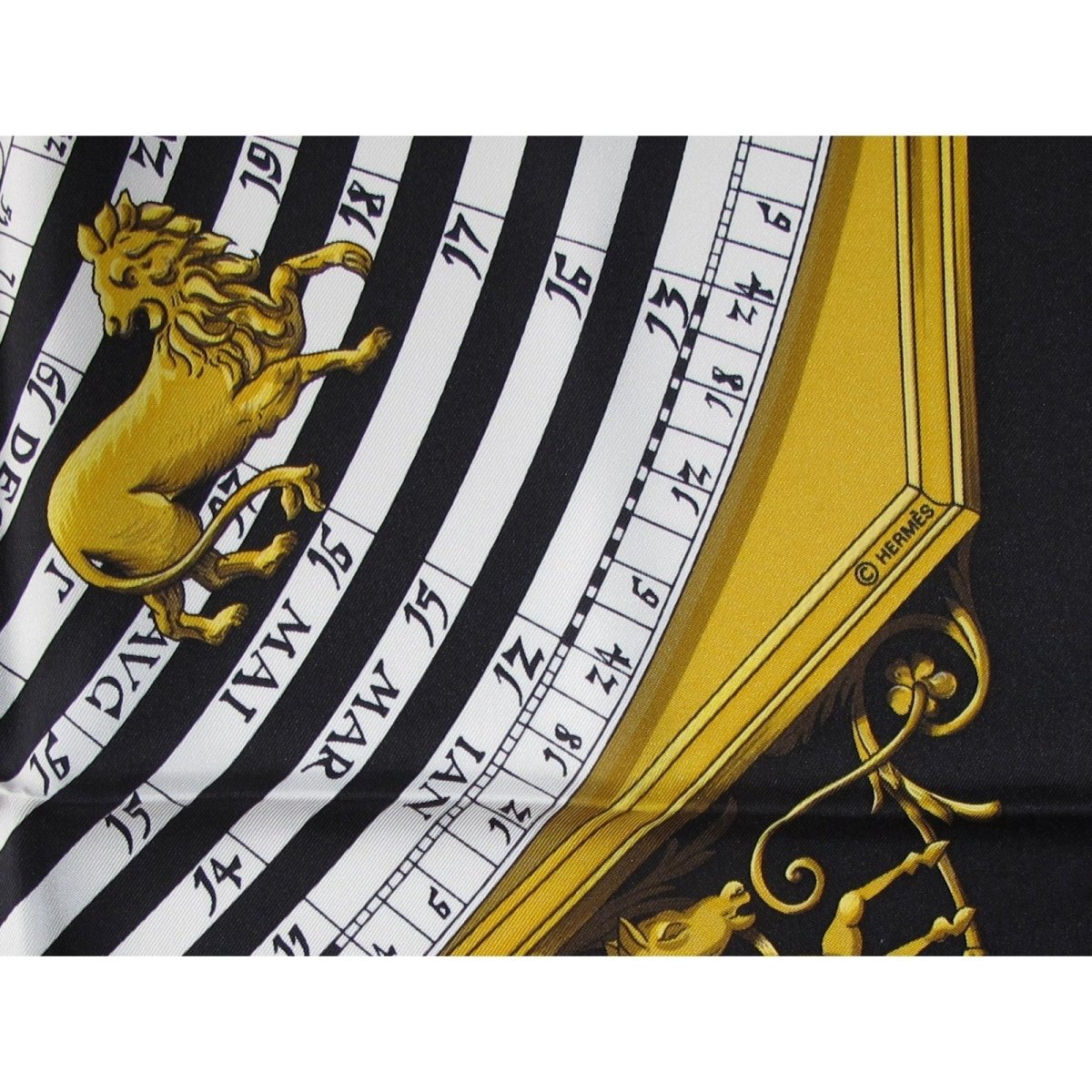 Hermes Astrologie Dies et Hore Twill Silk 90