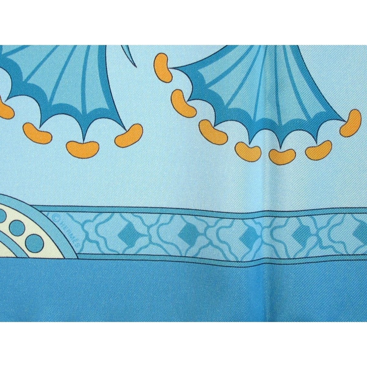 Hermes Le Printemps de Thera by Julia Abadie Twill 90