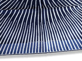 Hermes 2003 Marine/Blanc/Bleu SOLEIL by Fred Rawyler Twill Silk Carre 90, New!