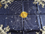 Hermes 2003 Marine/Bleu/Or Special Issue COSMOS AIR FRANCE 70TH Anniversary by Philippe Ledoux Twill 90, Superb!