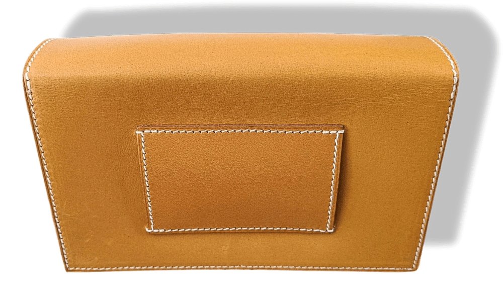 Hermes 2003 Natutal Cow Leather POCHETTE STABLE Belt Bag, BNIB with Dusbag!