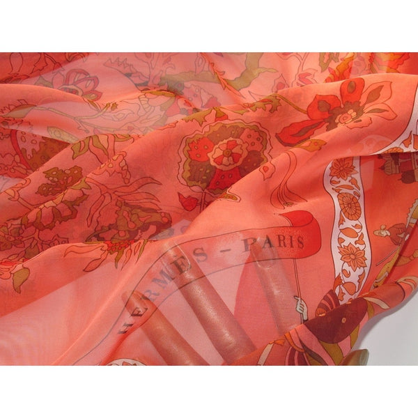 Hermes 2003 Pink Fantaisies Indiennes Mousseline 140 - poupishop