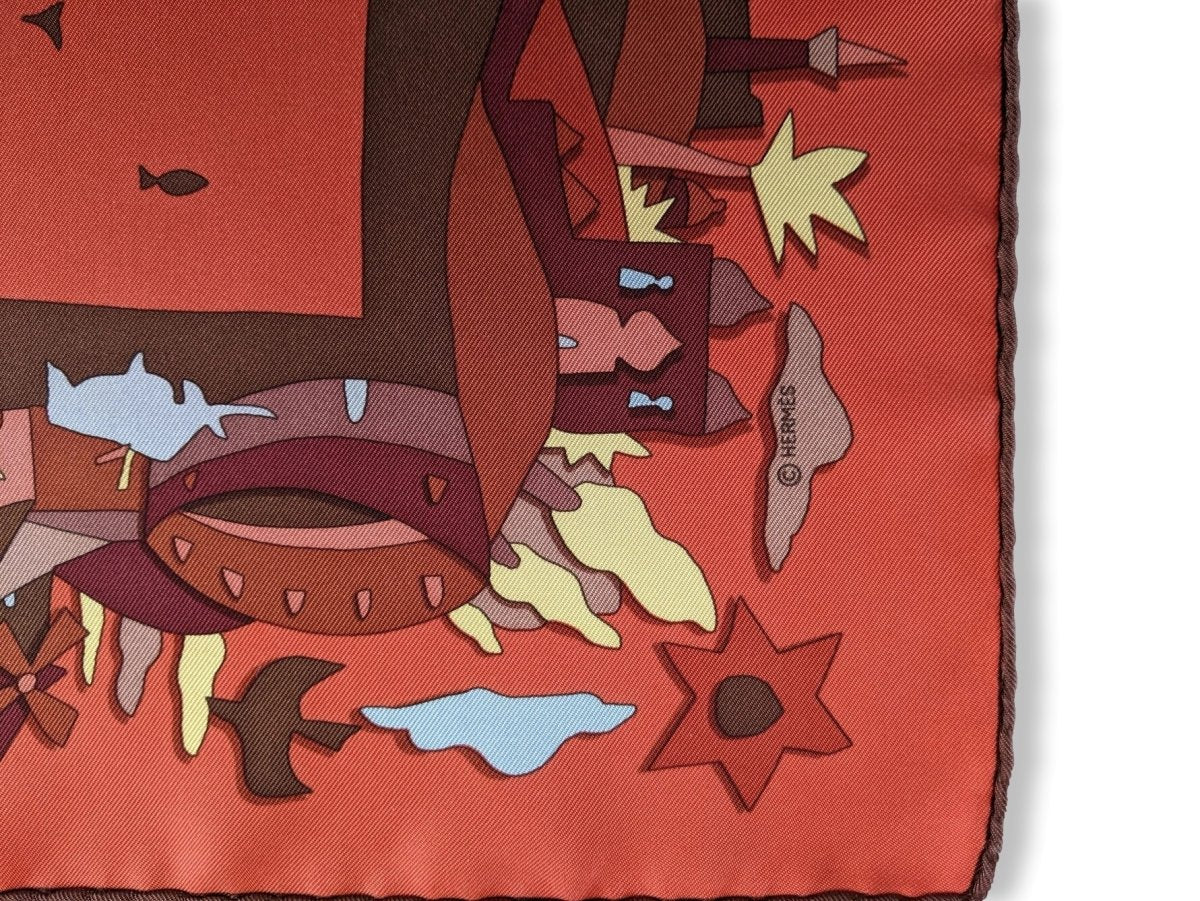 Hermes 2003 Rouge Rives de la Mediterranee by Karen Petrossian