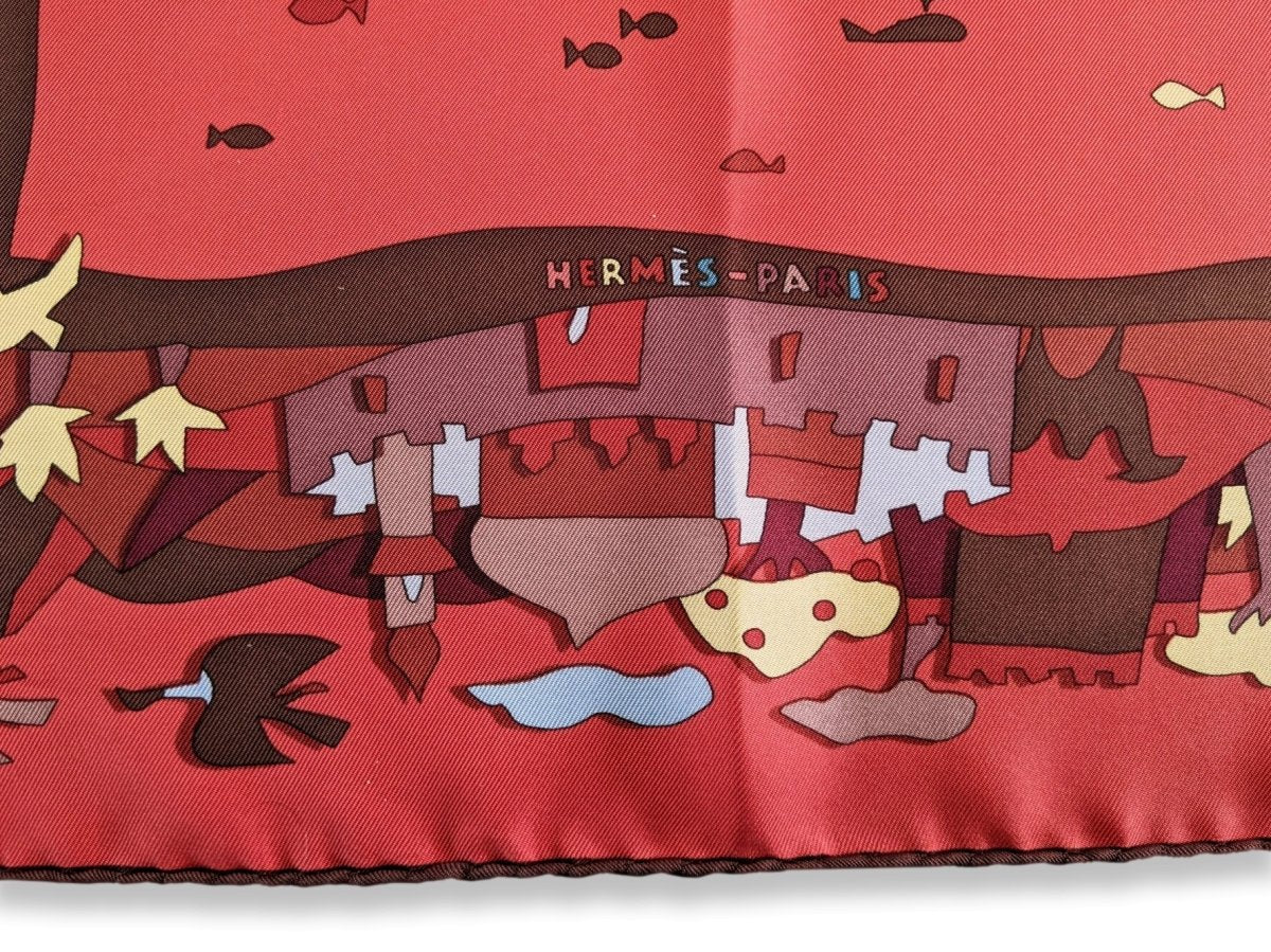 Hermes 2003 Rouge Rives de la Mediterranee by Karen Petrossian