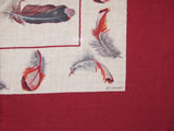 Hermes Plumes by Henri de Linares Cashmere Shawl 140