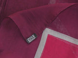 Hermes 2004 Burgundy/Grey BOLDUC by Jean-Louis Dumas Mousseline 140 RARE, New! - poupishop