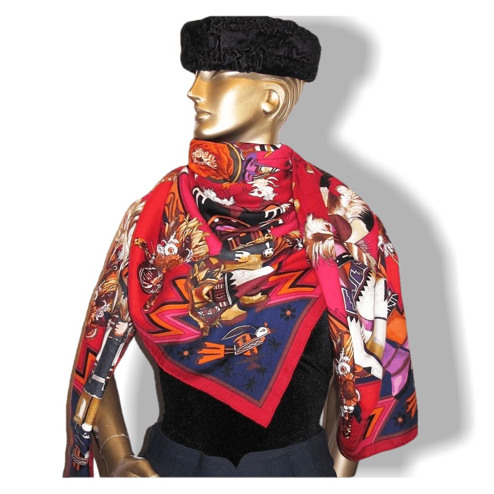 Hermes 2004 Framboise Kachinas 