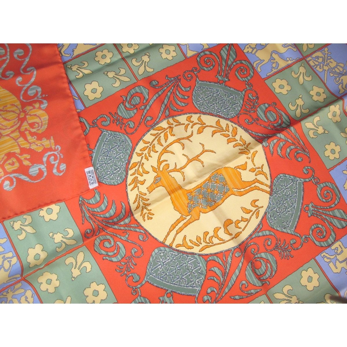 Hermes Special Issue Lille, France Store Opening Hourvari by Henri d'Origny Twill 90