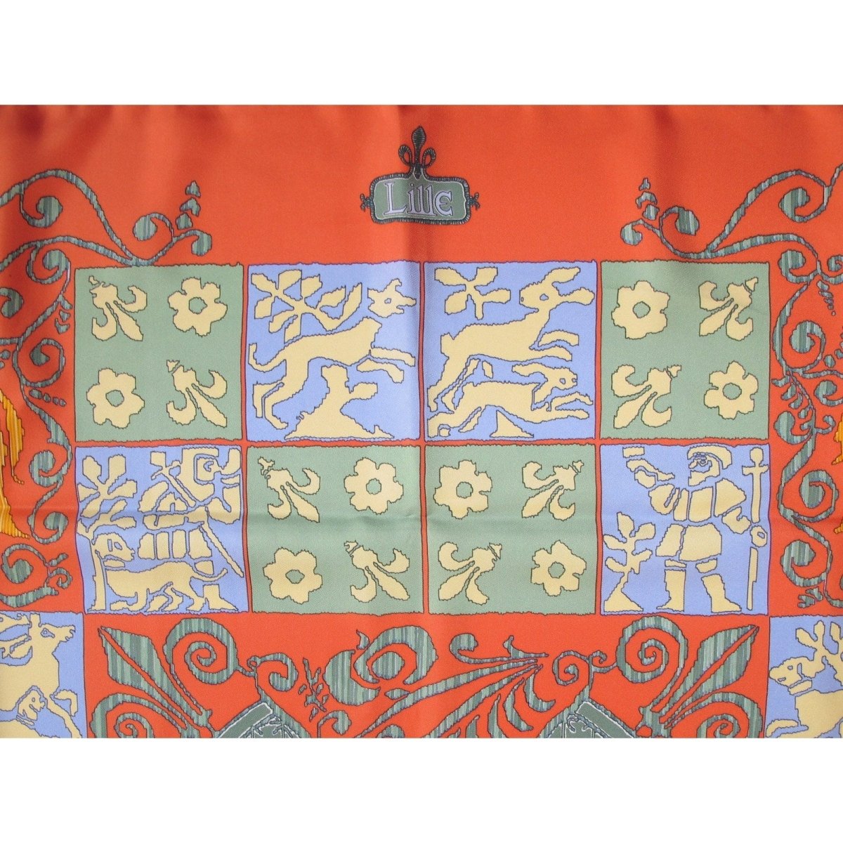 Hermes Special Issue Lille, France Store Opening Hourvari by Henri d'Origny Twill 90