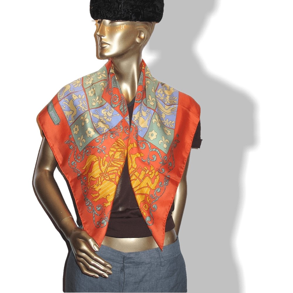 Hermes Special Issue Lille, France Store Opening Hourvari by Henri d'Origny Twill 90
