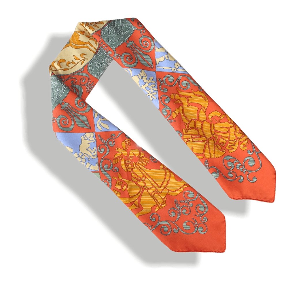 Hermes Special Issue Lille, France Store Opening Hourvari by Henri d'Origny Twill 90