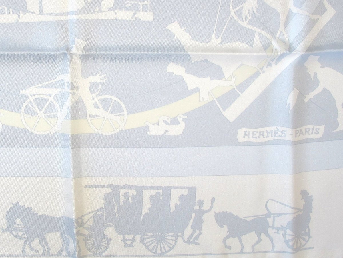 Hermes Jeux d'Ombres Matt Overlay Twill 90