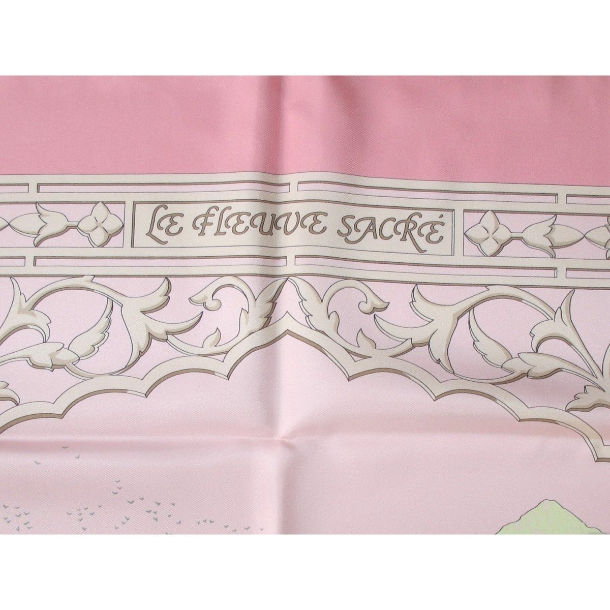 Hermes Le Fleuve Sacre by Vatherine Baschet Twill 90