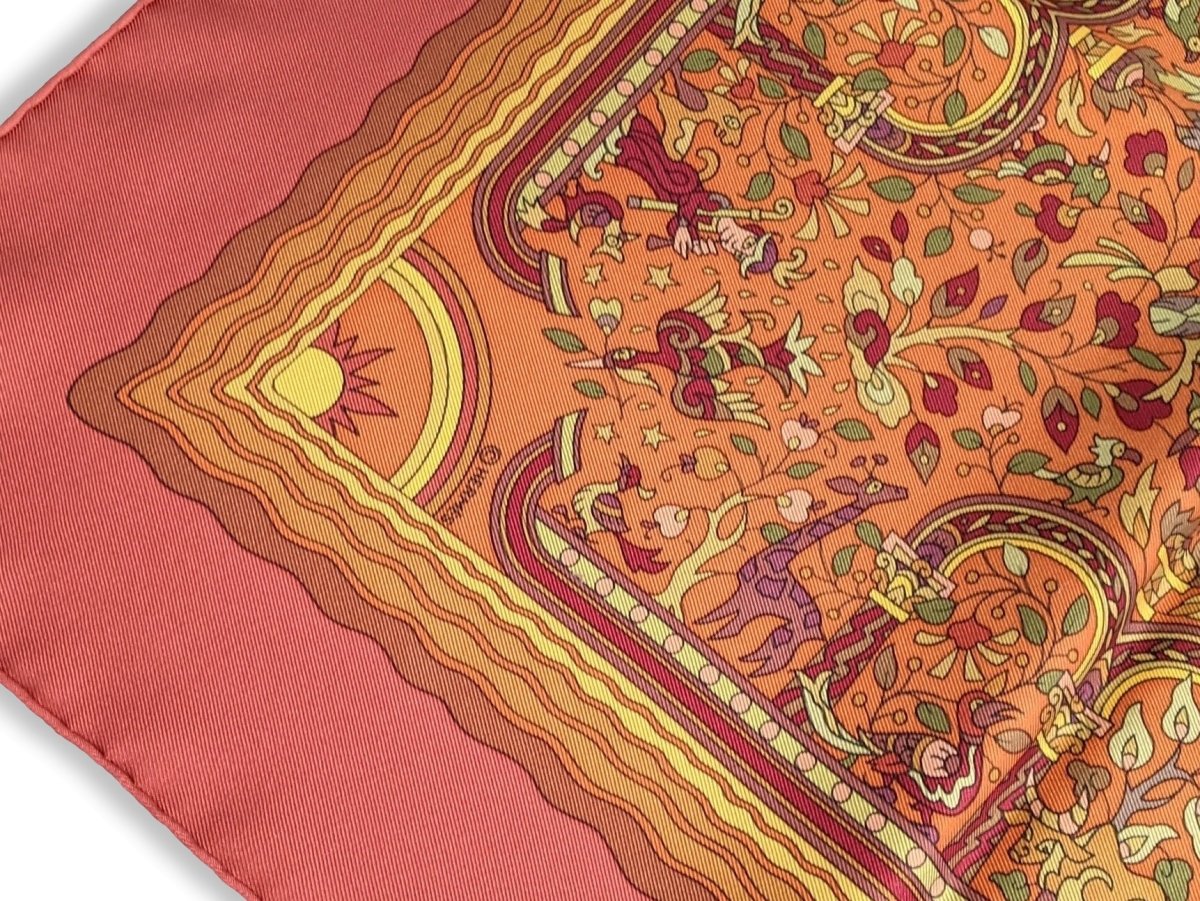 Hermes 2005 JARDINS D'ARMENIE by Karen Petrossian Twill 90, NIB!