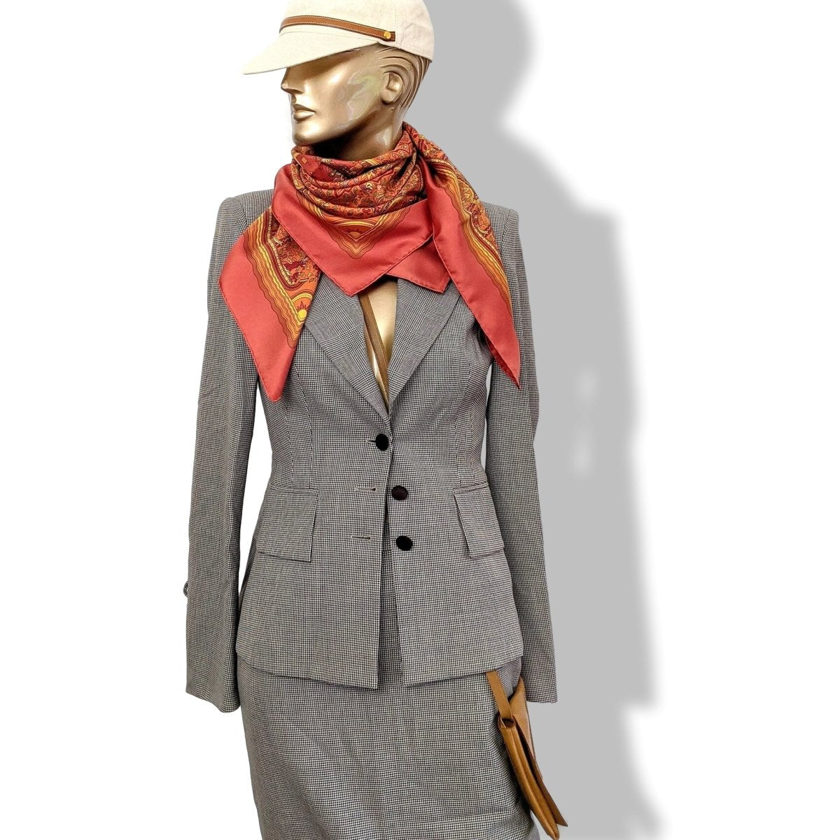 Hermes 2005 JARDINS D'ARMENIE by Karen Petrossian Twill 90, NIB!