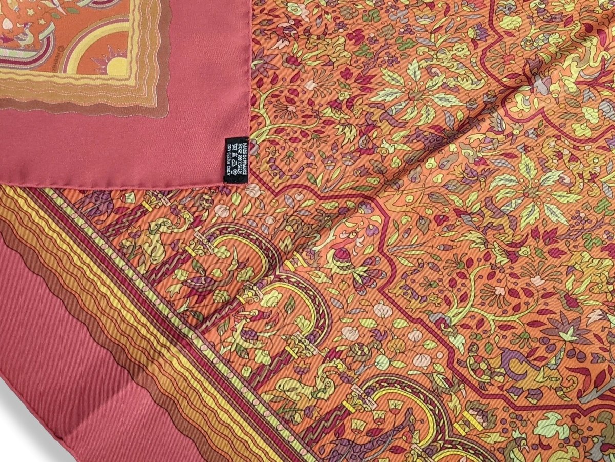 Hermes 2005 JARDINS D'ARMENIE by Karen Petrossian Twill 90, NIB!