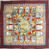 Hermes 2006 cw07 Chaudron Jardins Andalousie Twill 90cm, New! - poupishop