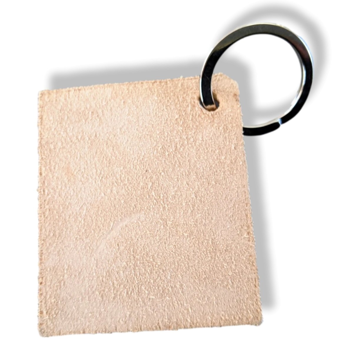 Hermes 2006 Natural Leather Campagne TOILE H Key Ring VIP, New! - poupishop