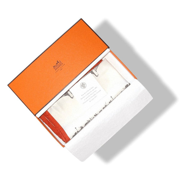 Hermes 2006 Special Issue Paris in the Air - L'air de Paris Pont de Paris Twill Gavroche 42cm, NIB! - poupishop