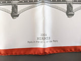 Hermes 2006 Special Issue Paris in the Air - L'air de Paris Pont de Paris Twill Gavroche 42cm, NIB! - poupishop