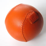 Hermes 2007 Orange Leather Hinokicho Anti Stress Small Ball, rare! - poupishop