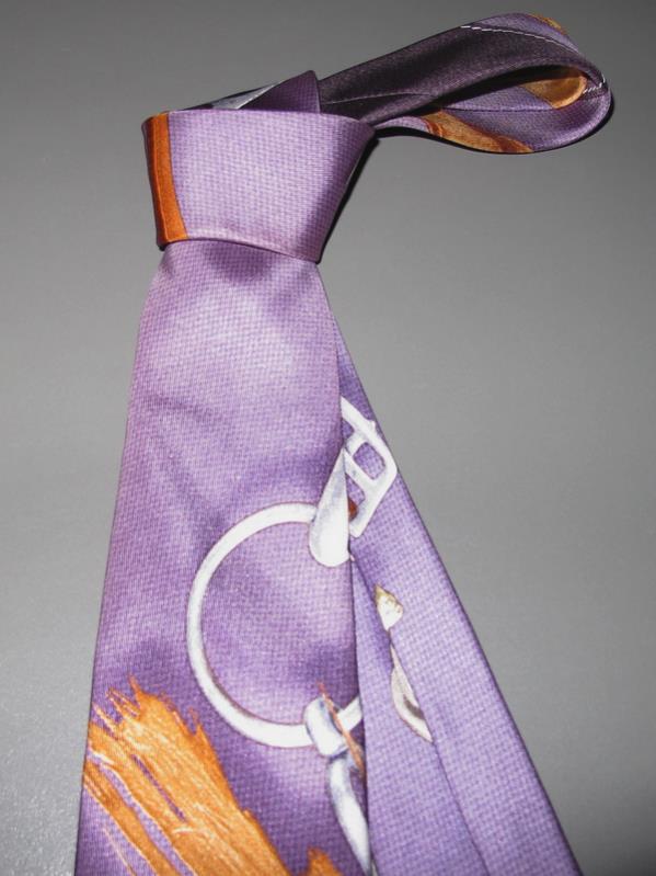 Hermes 2007 Projet Carre Twill Silk Tie