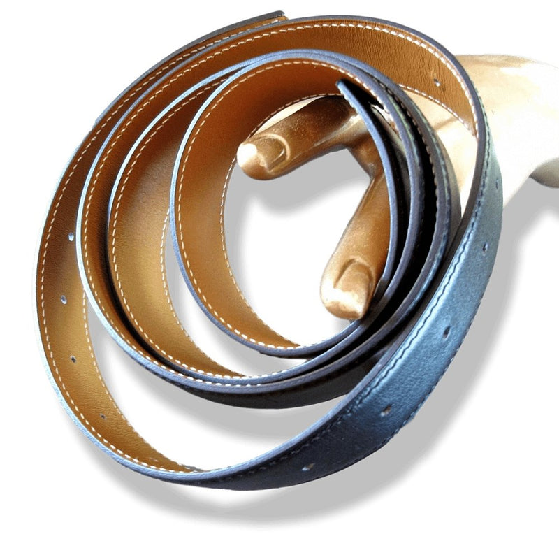 Hermes Leather Reversible Strap for Belt 32mm