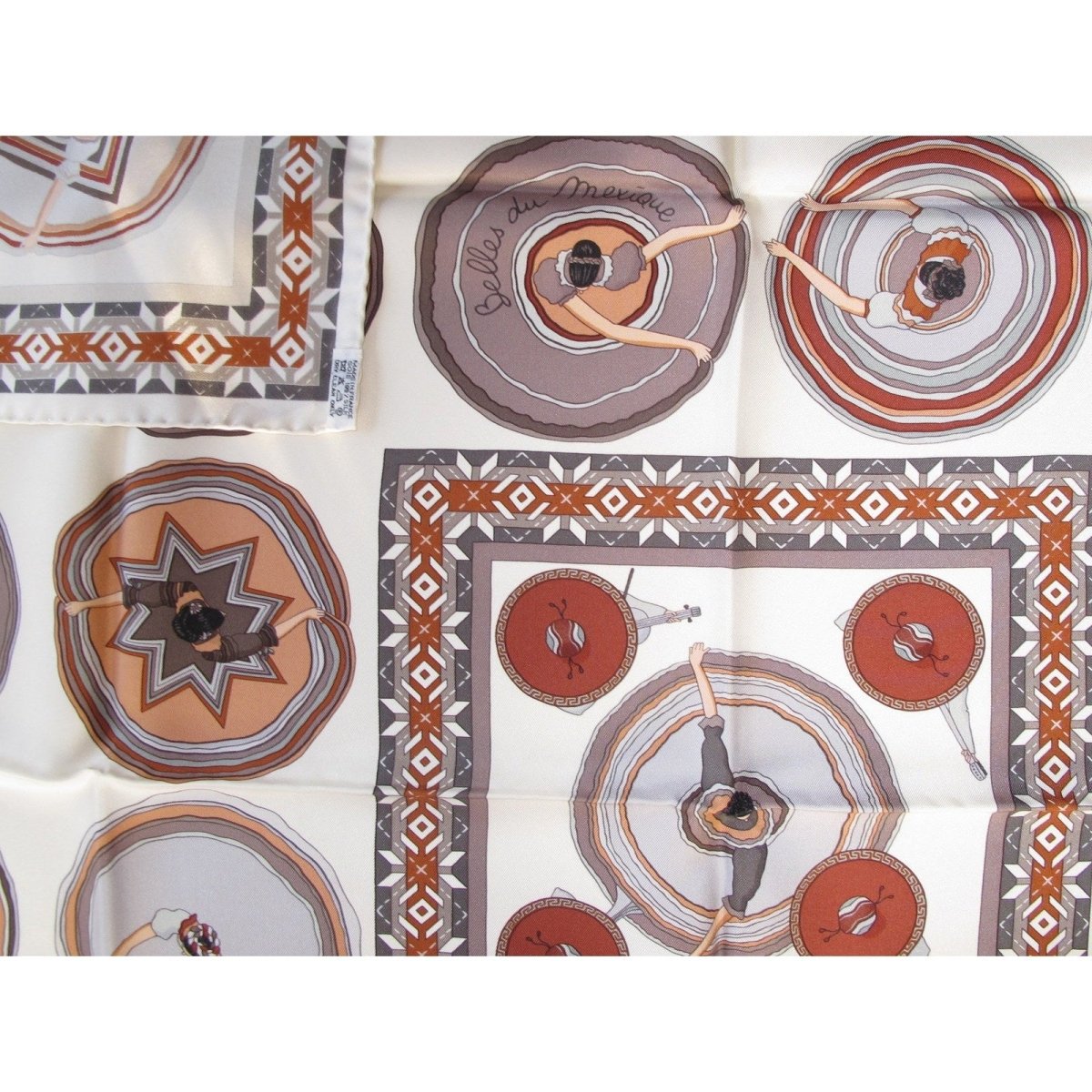 Hermes Belles du Mexique by Virginie Jamin Twill 90