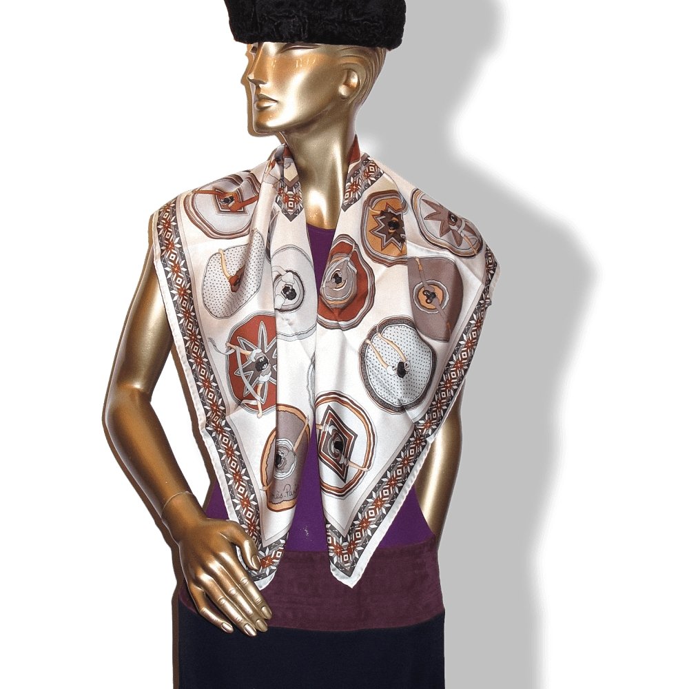 Hermes Belles du Mexique by Virginie Jamin Twill 90