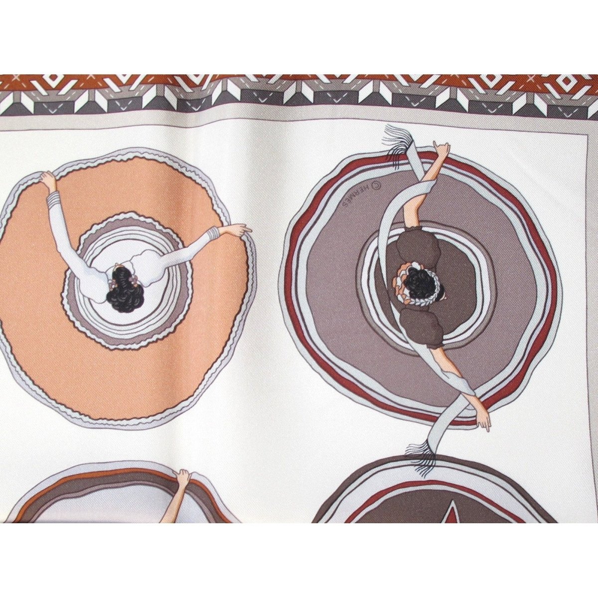Hermes Belles du Mexique by Virginie Jamin Twill 90