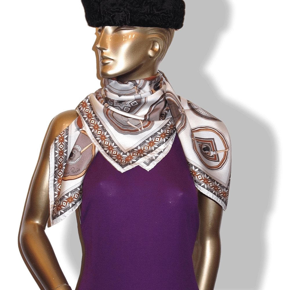 Hermes Belles du Mexique by Virginie Jamin Twill 90