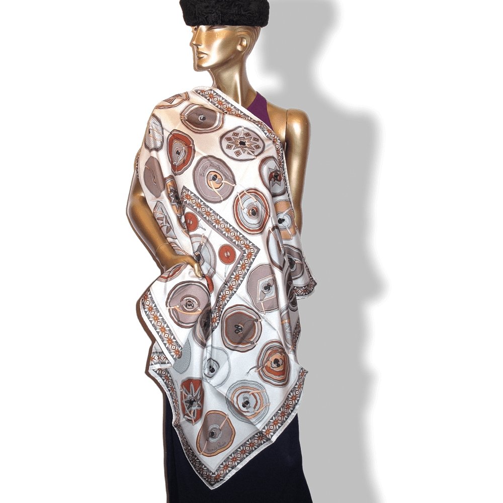 Hermes Belles du Mexique by Virginie Jamin Twill 90
