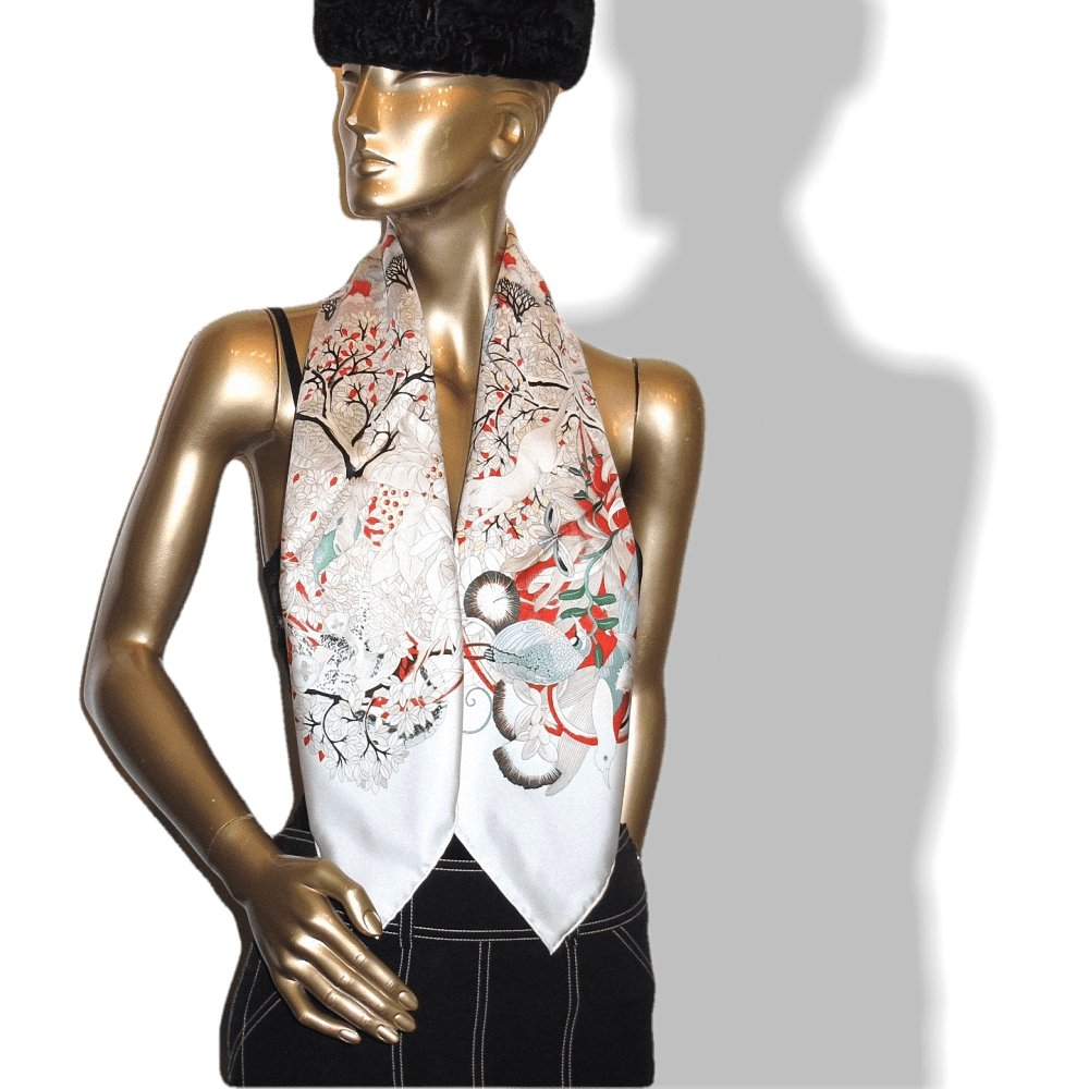 Hermes Au Coeur de la Vie by Aline Honore Twill 90