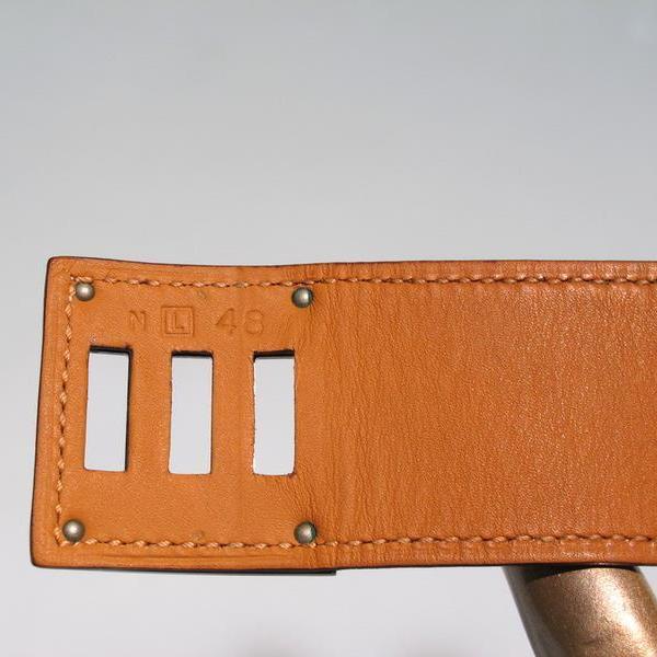 Hermes 2008 Calfskin/Silver Kelly Dog KD Unisex Manchette Bracelet - poupishop