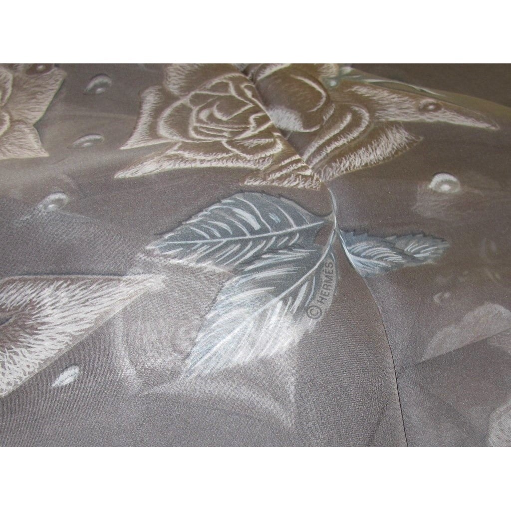 Hermes 2008 Gris Changeante La Rosee Mousseline 140 , New! - poupishop
