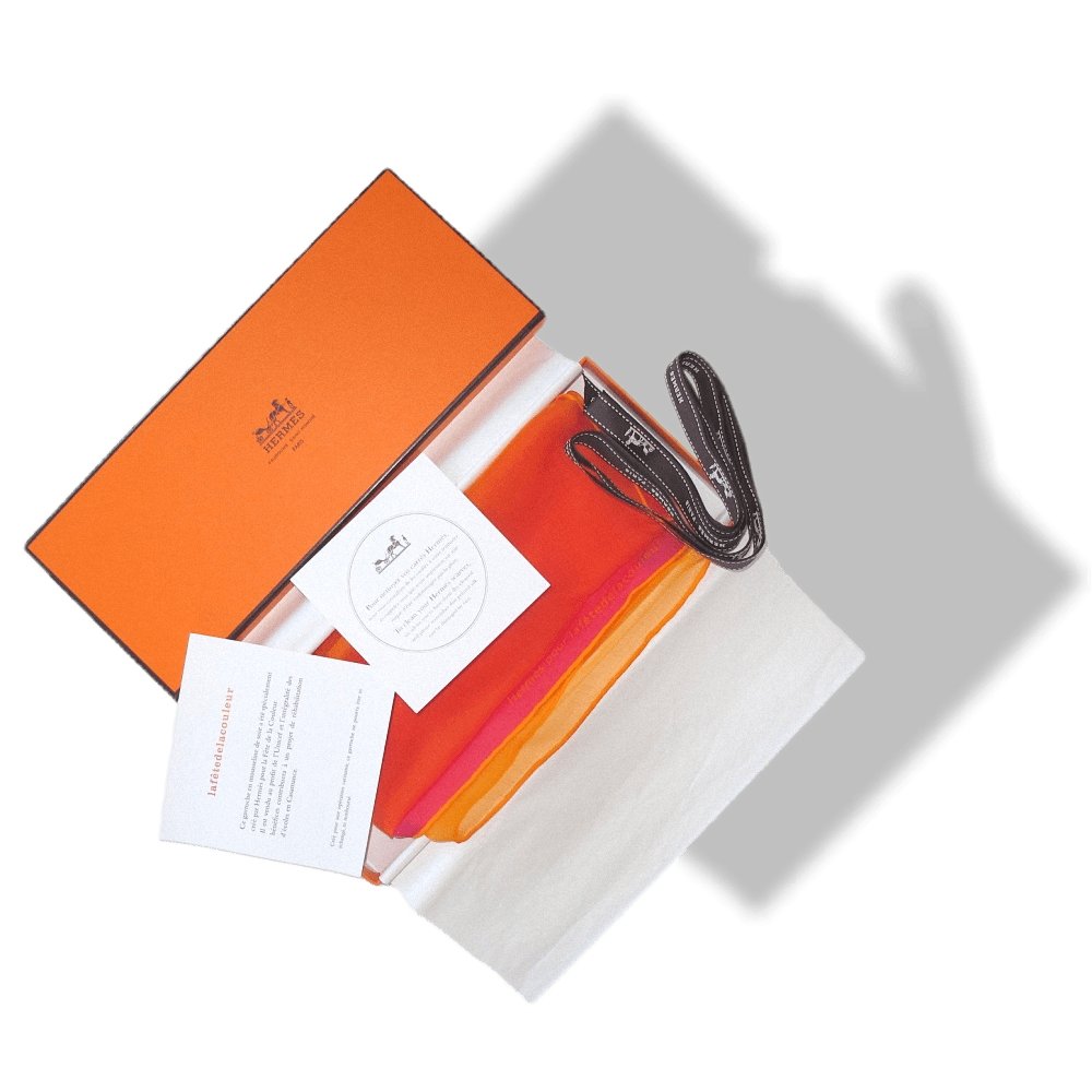 Hermes Special issue Unicef Fete de la Couleur Mousseline Charity Gavroche  