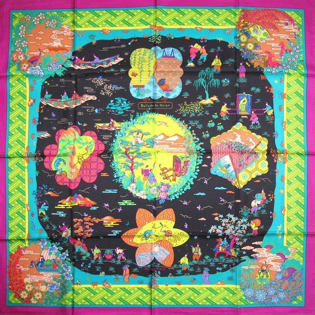 Hermes 2009 cw01 Ballade de Heian by Natsuno Hidaka Twill 90
