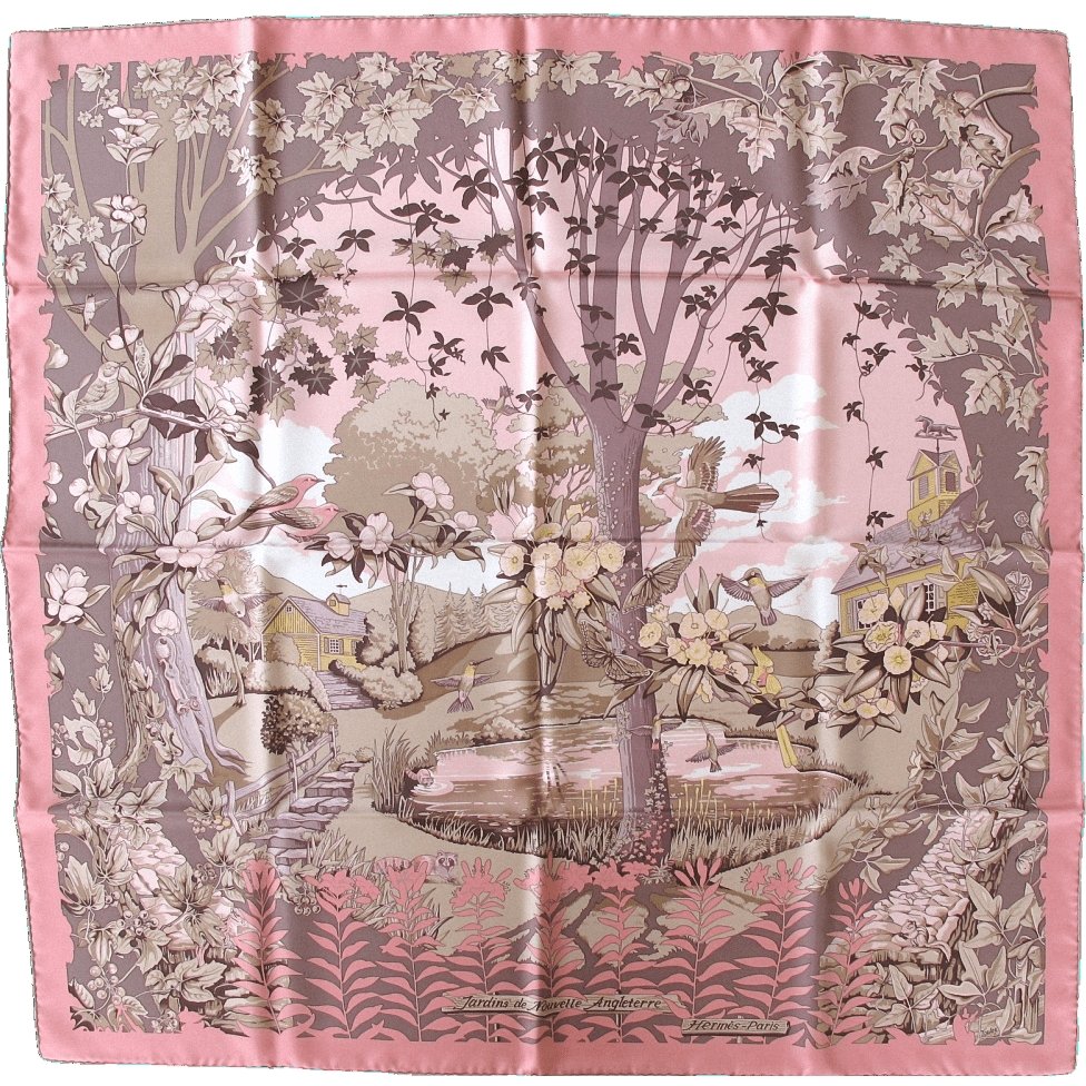 Hermes Jardins de la Nouvelle Angleterre Twill 90